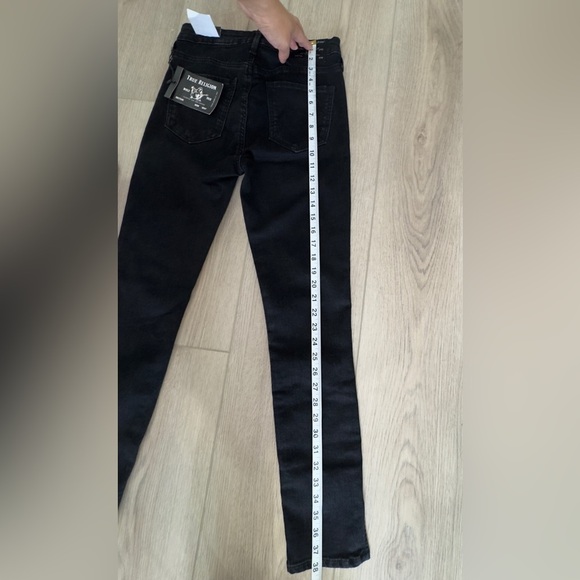 True Religion Black Skinny Jeans - Picture 9 of 16